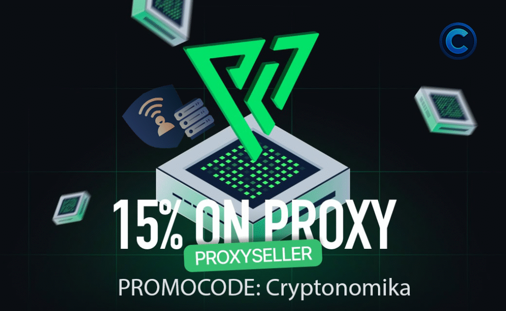 15% Proxy Discount Banner – Proxyseller Promo by Cryptonomika